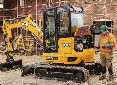 JCB 35Z-1 Mini Digger specifications